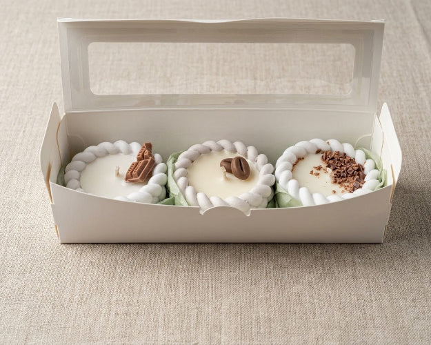 PACK 3 VELAS TRENZADAS AROMAS DULCES