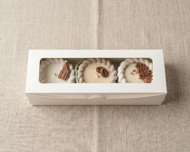 PACK 3 VELAS TRENZADAS AROMAS DULCES