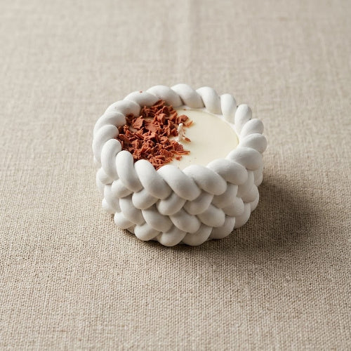 VELA TRENZADA - AROMA GALLETA