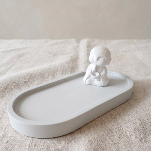 PACK ZEN | Bandeja Ovalada y Figura Buda
