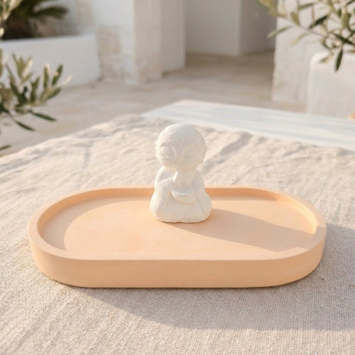 PACK ZEN | Bandeja Ovalada y Figura Buda